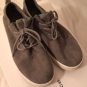 STEVE MADDEN light gray/ Size 8/ soft suede